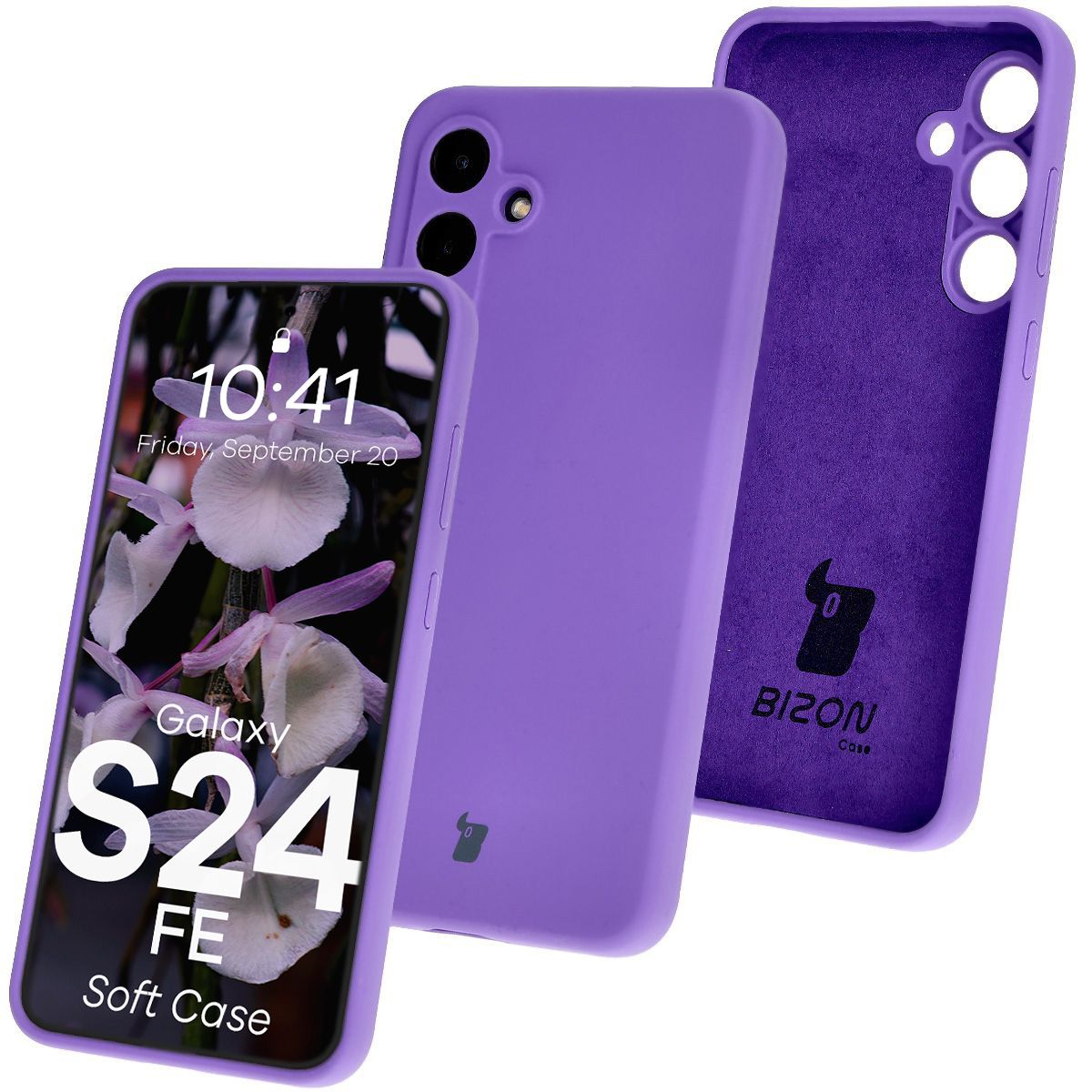 Silikonowe etui Bizon Soft Case do Samsung Galaxy S24 FE